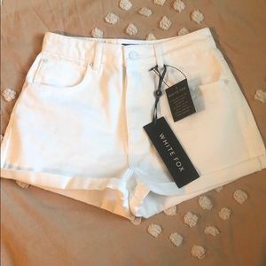 White Fox Boutique shorts NWT
